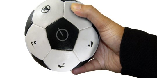 Il pallone da calcio telecomando