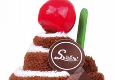 Le asciugamano gelato al cioccolato
