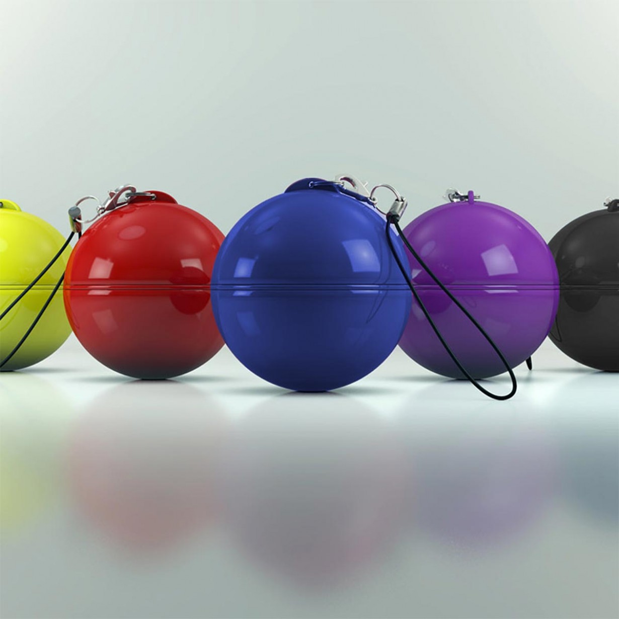 Gli altoparlanti piccoli come delle palline