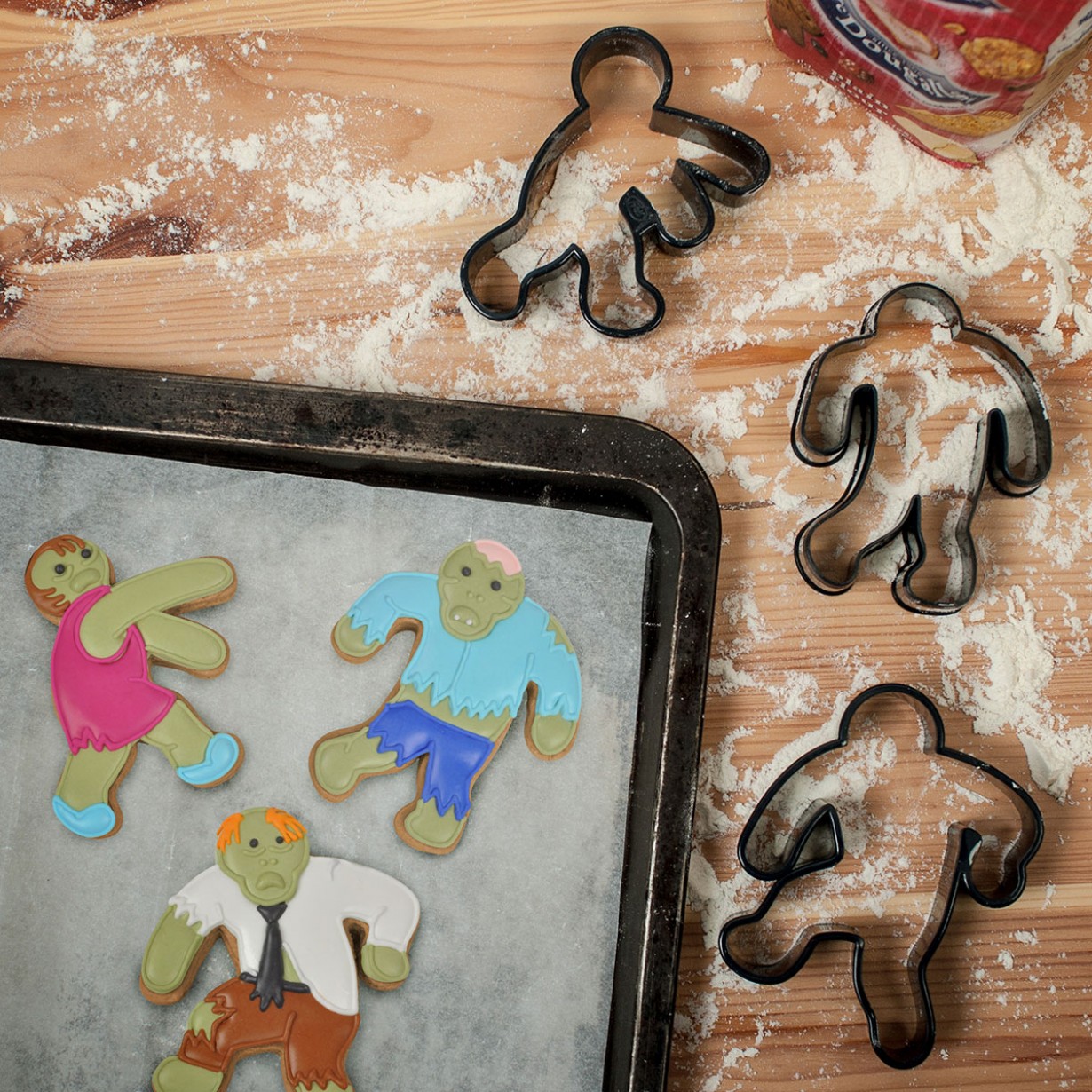 Le formine zombie per biscotti mostruosi
