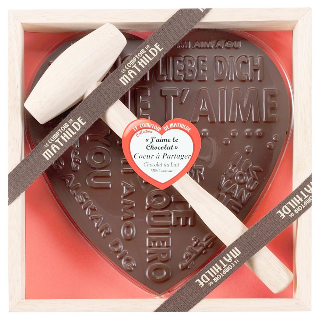 Un dolce cuore di cioccolato...