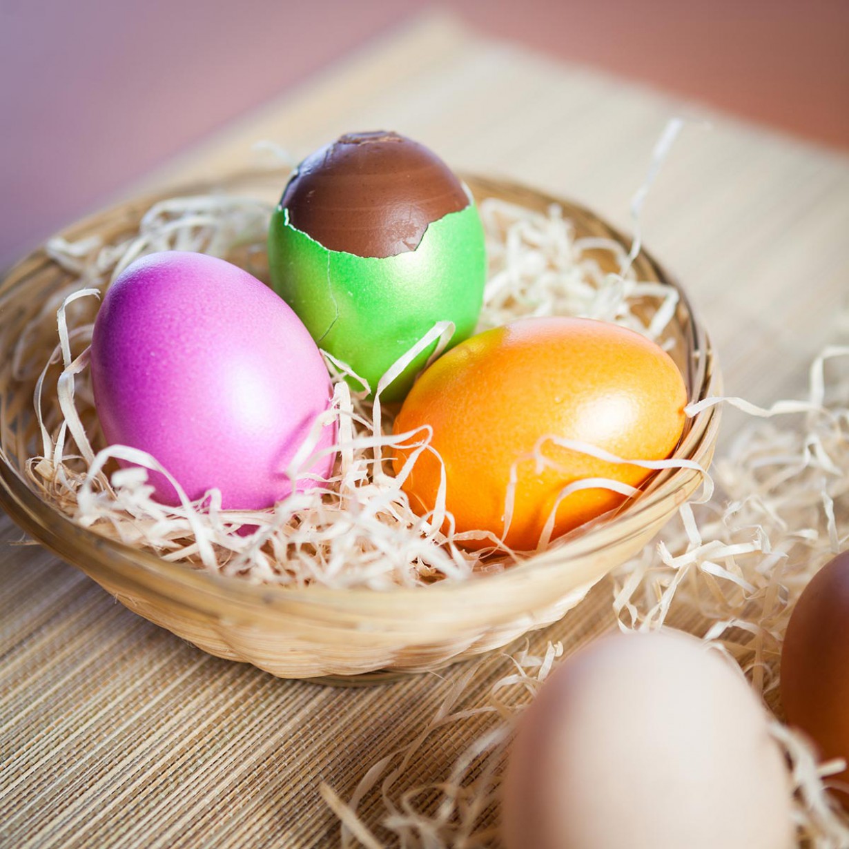Le vere "uova" al cioccolato!