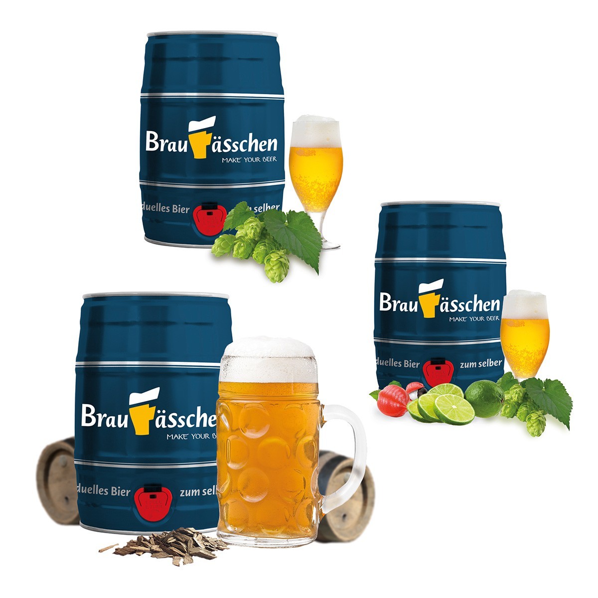 Un pratico set per fare la birra in casa