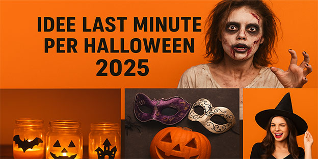 Halloween 2025 idee last minute per travestimenti e decorazioni